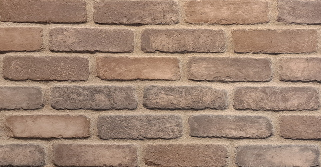 Smoke Thin Brick Veneer: Flat: 13.15 sqft/ box